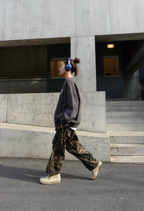 【追加予約!1月中旬~下旬発送予定】レオパードボリュームパンツ